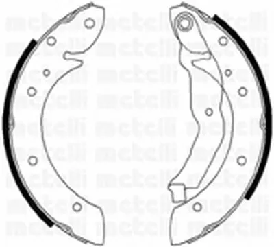 Комплект тормозных колодок METELLI купить