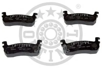 Комплект тормозных колодок, дисковый тормоз OPTIMAL купить