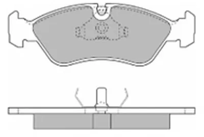 Комплект тормозных колодок, дисковый тормоз MAPCO купить