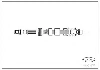 Тормозной шланг CORTECO купить