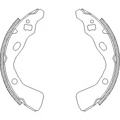 Комплект тормозных колодок REMSA купить