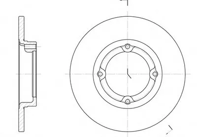 Тормозной диск REMSA купить