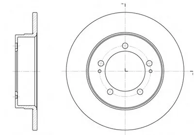 Тормозной диск REMSA купить