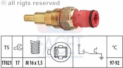 Термовыключатель, вентилятор радиатора FACET купить