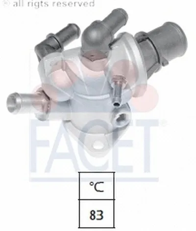 Термостат, охлаждающая жидкость FACET купить