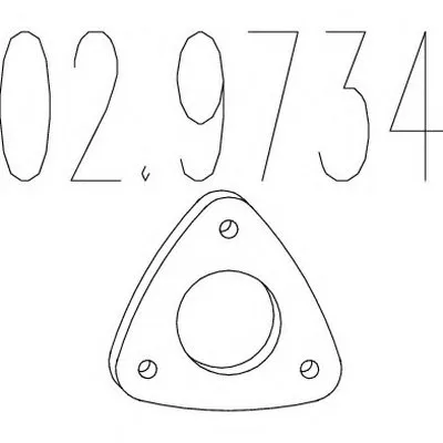 Уплотнительное кольцо, труба выхлопного газа MTS купить