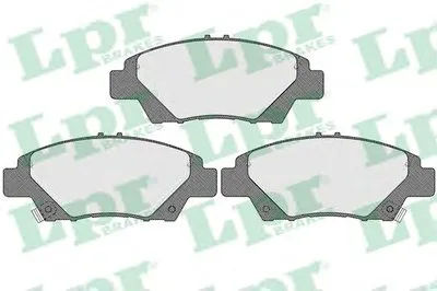 Комплект тормозных колодок, дисковый тормоз LPR купить