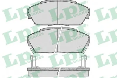 Комплект тормозных колодок, дисковый тормоз LPR купить