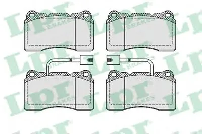Комплект тормозных колодок, дисковый тормоз LPR купить