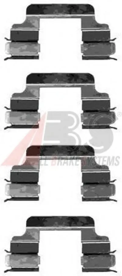 Комплектующие, колодки дискового тормоза A.B.S. купить