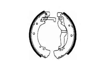 Комплект тормозных колодок, стояночная тормозная система SCT Germany купить