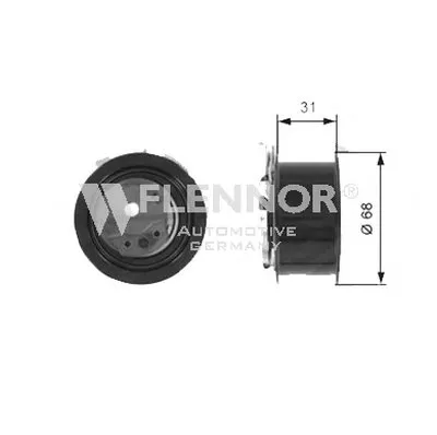Натяжной ролик, ремень ГРМ FLENNOR купить