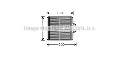 Теплообменник, отопление салона AVA QUALITY COOLING купить