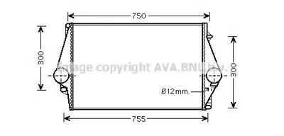 Интеркулер AVA QUALITY COOLING купить