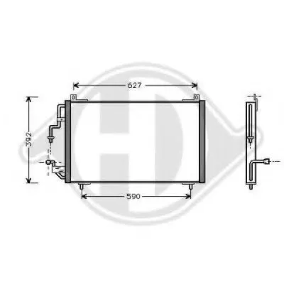 Конденсатор, кондиционер DIEDERICHS купить