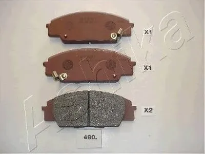 Комплект тормозных колодок, дисковый тормоз ASHIKA купить