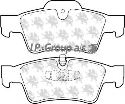 Комплект тормозных колодок, дисковый тормоз QH JP GROUP купить