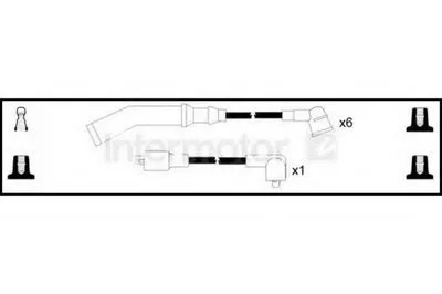 Комплект проводов зажигания Intermotor STANDARD купить