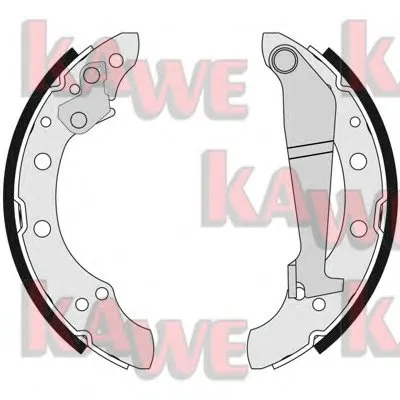 Комплект тормозных колодок KAWE купить