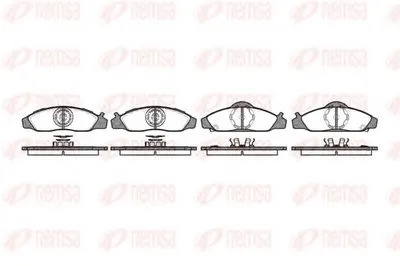 Комплект тормозных колодок, дисковый тормоз KAWE купить