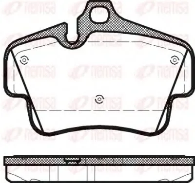 Комплект тормозных колодок, дисковый тормоз KAWE купить