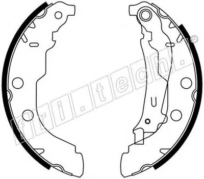 Комплект тормозных колодок fri.tech. купить