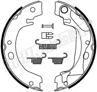 Комплект тормозных колодок, стояночная тормозная система fri.tech. купить