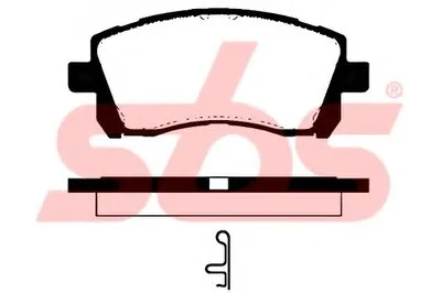 Комплект тормозных колодок, дисковый тормоз sbs купить