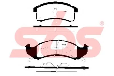 Комплект тормозных колодок, дисковый тормоз sbs купить