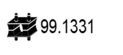 Кронштейн, система выпуска ОГ ASSO купить