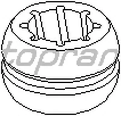 Втулка, шток вилки переключения передач TOPRAN купить