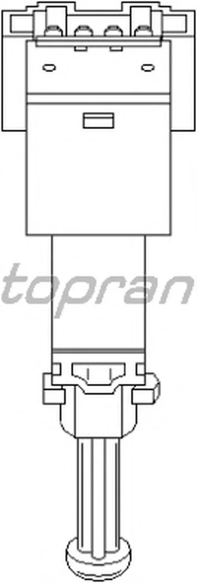 Выключатель фонаря сигнала торможения TOPRAN купить