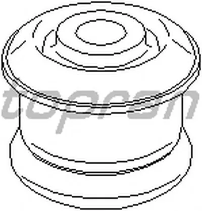 Втулка, балка моста TOPRAN купить