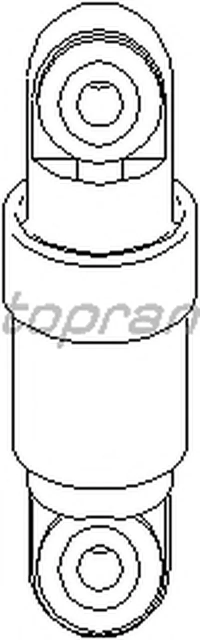 Натяжитель ремня, клиновой зубча TOPRAN купить