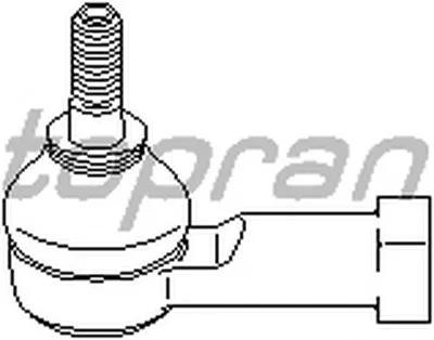 Наконечник поперечной рулевой тяги TOPRAN купить