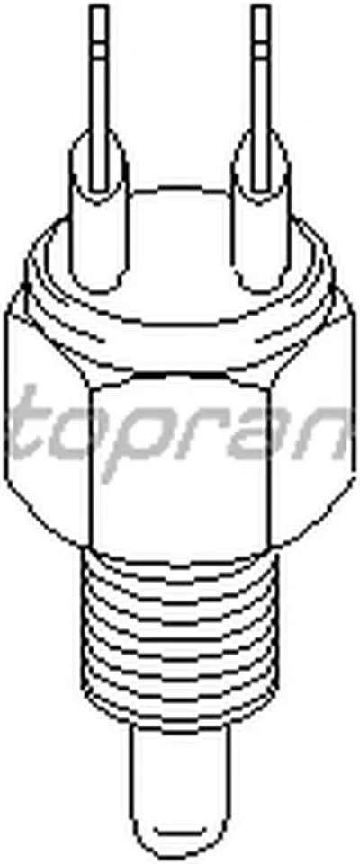 Выключатель, фара заднего хода TOPRAN купить