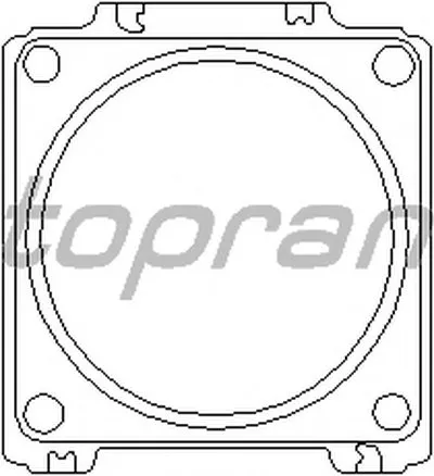 Прокладка, труба выхлопного газа TOPRAN купить