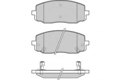 Комплект тормозных колодок, дисковый тормоз E.T.F. купить