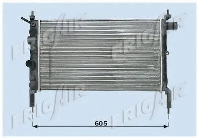 Радиатор, охлаждение двигателя FRIGAIR купить