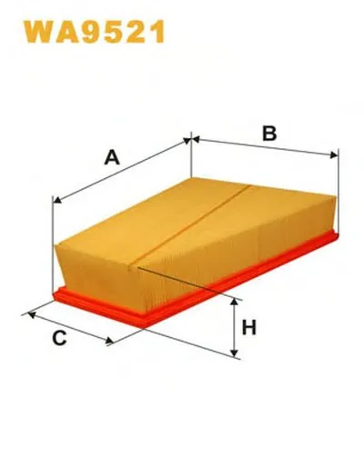 Воздушный фильтр WIX FILTERS купить