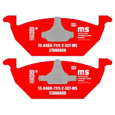Комплект тормозных колодок, дисковый тормоз MASTER-SPORT купить