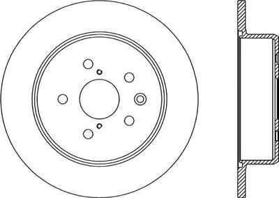 Тормозной диск RADIANCE OPEN PARTS купить