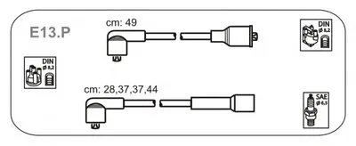 Комплект проводов зажигания JANMOR купить
