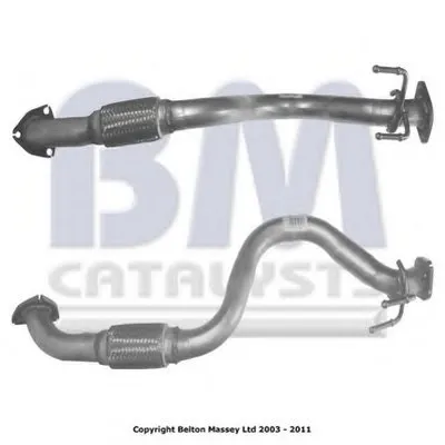Труба выхлопного газа BM CATALYSTS купить