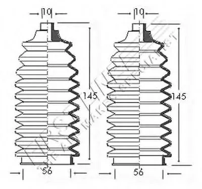 Пыльник, рулевое управление FIRST LINE купить