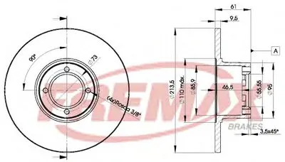 Тормозной диск Premium Carbon + FREMAX купить