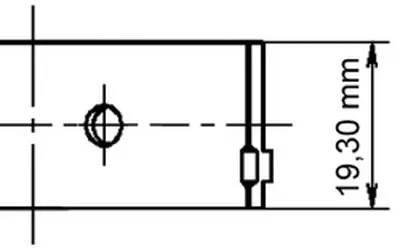 Вкладыш нижней головки шатуна KOLBENSCHMIDT купить