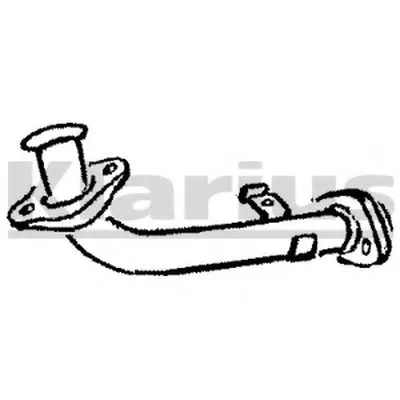 Труба выхлопного газа KLARIUS купить