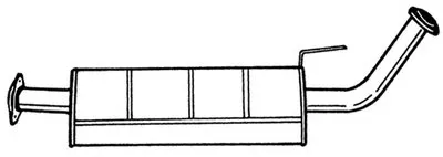 Средний глушитель выхлопных газов SIGAM купить