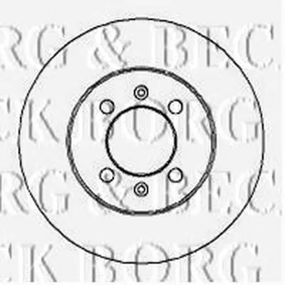 Тормозной диск BORG & BECK купить